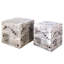 Solid + Manufactured Wood Accent Stool