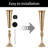 Metal Trumpet Vase, Tall Vases Centerpieces, Flower Stand For Table-33291145