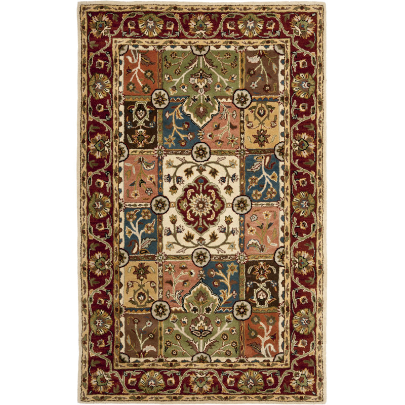 Hebron Hand Tufted Wool Oriental Rug, Rectangle 2' x 3'
