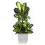 Plante à feuillage artificiel 46 po en pot