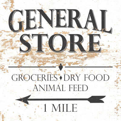 General Store - Wrapped Canvas Print