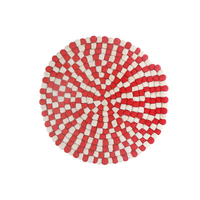 Round Felt Ball Trivet