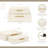 Mariline Elegant Fish Scale Pattern Rectangular Box Set-105509628