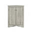 Meuble de rangement de coin triangulaire autoportant pour salle de bain, avec étagères et portes ajustables, élément de rangement décoratif en bois pour cuisine et salon, chêne-183184070