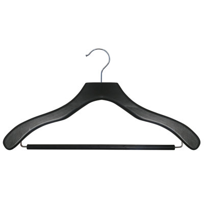 Cintre de costume contemporain en bois pour robe / chandail / chandail