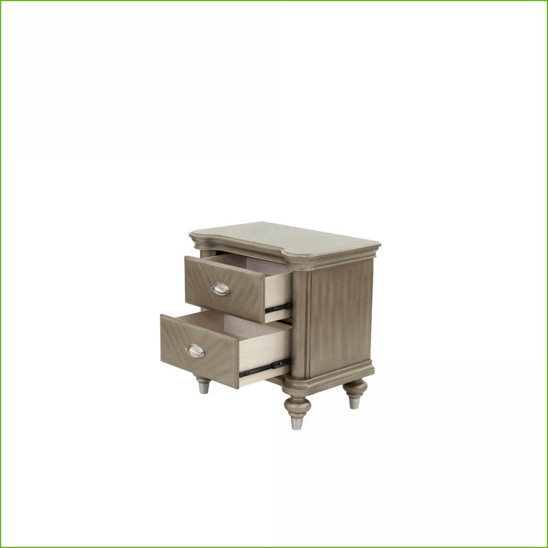 Table de chevet 2 tiroirs Luxury Classic