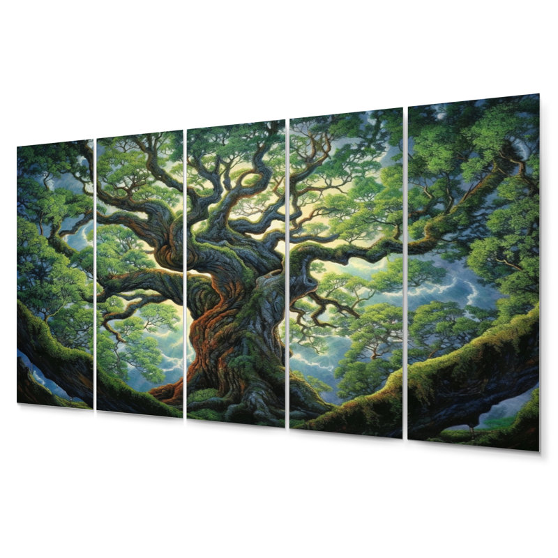 Ensemble de 5 décorations murales