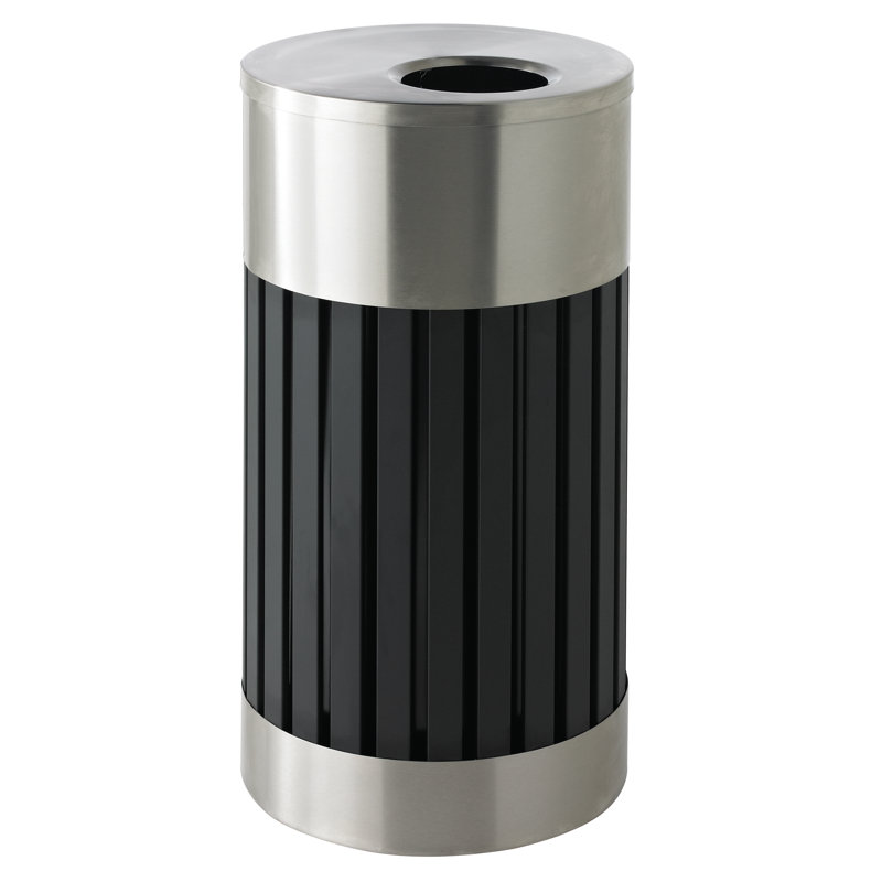 ArchTec Steel Open Kitchen Trash Can - 25 Gallons