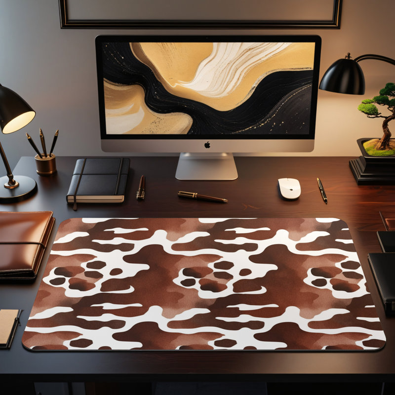 Polyester Desk Pad, 14.4x12.1