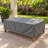 Premium Coffee & Side Table Cover - Breathable, Heavy-Duty Cover with Water-Resistant PVC liner, Adjustable Elastic Hem, Click-Close Straps, and Air Vents - Goodman Collection-801110422-801110418