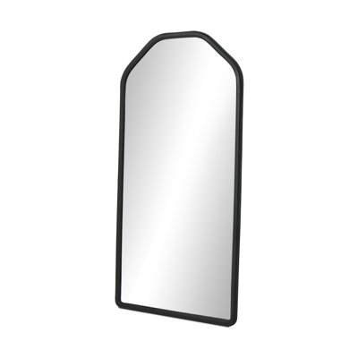 Prynne Mirror-Black Aluminum