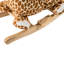 Chaise berçante en peluche girafe