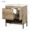 Meuble-lavabo moderne 30 po