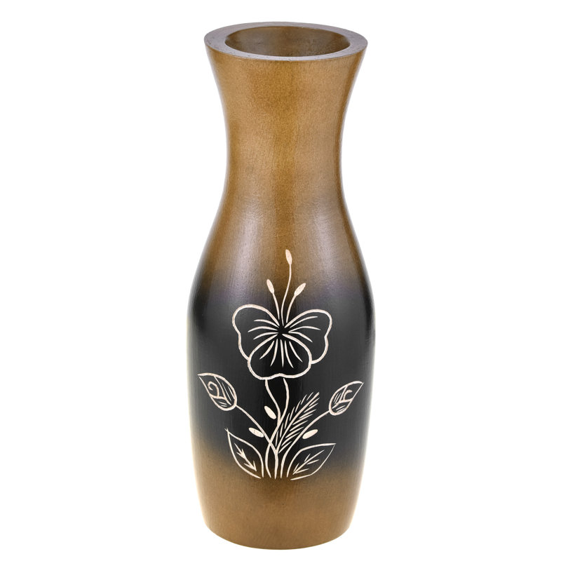 Handmade Wood Table Vase