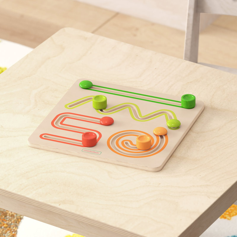 Tableau d'apprentissage de formes coulissantes de qualité commerciale Bright Beginnings