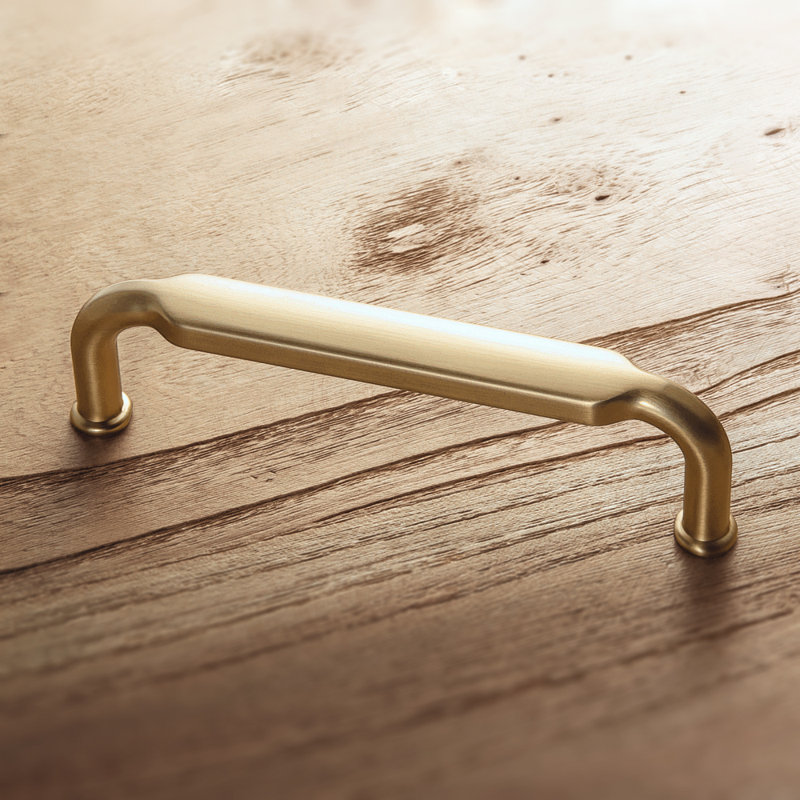 Poignée barre 5 po Goo-Ki Retro, alliage de zinc, bronze champagne, Bronze champagne, 12