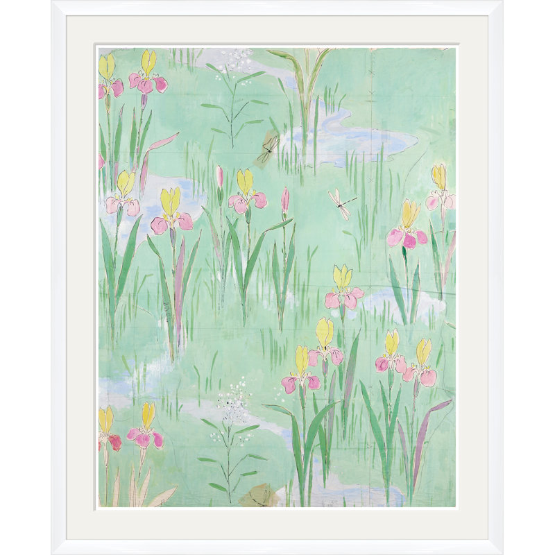 «Fleurs Vertes II» par Paule Marrot