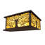 Rustic Lodge 4 - Light Lantern Head