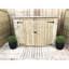Quintrell 6 ft. W x 3 ft. D Solid Wood Garden Shed-1371024311