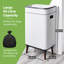 Tower Ozone Sensor Bin with Legs, Large 65L, Hands Free Opening, Carbon Filter-106208380