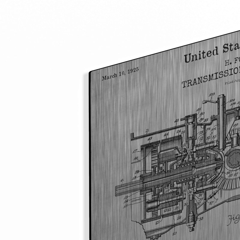 «Transmission Blueprint Brevet White» par Patents