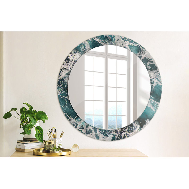 Huldar Glass Flat Wall Mirror