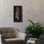  «Farm Branch 2 On Black» par Silvia Vassileva, art mural sur toile, 12 po x 24 po
