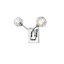 Applique murale en fer Derike-514840754