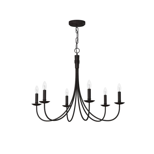 Gracie Oaks Aadvi 6 - Light Dimmable Classic / Traditional Chandelier ...