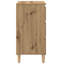Bedside Cabinet Reclaimed Wood Medium Bedside Table-804601227