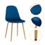 Chaise d'appoint en velours Fuzail-536355959