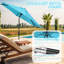 Parasol de marché 9 pi avec base Ehmann-998422119