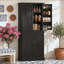 Armoire de rangement chic, armoire de cuisine verticale, grande armoire de rangement, organisateur de bureau personnel