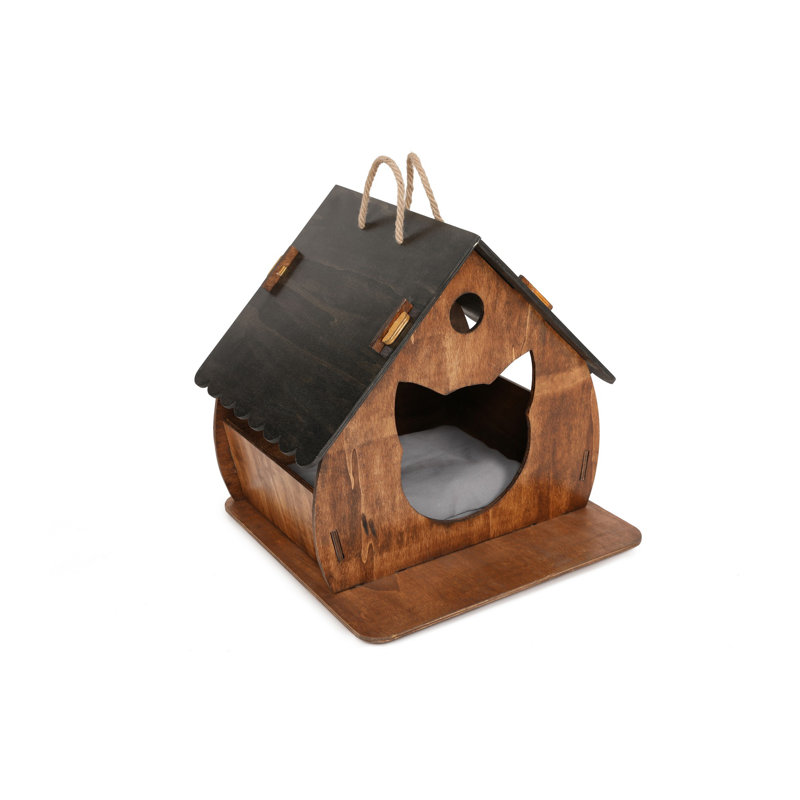 Fonction de mobilier spécialisé Johnathon, Noyer / anthracite