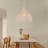 Aquera 1 - Light Natural Geometric Pendant-34723193
