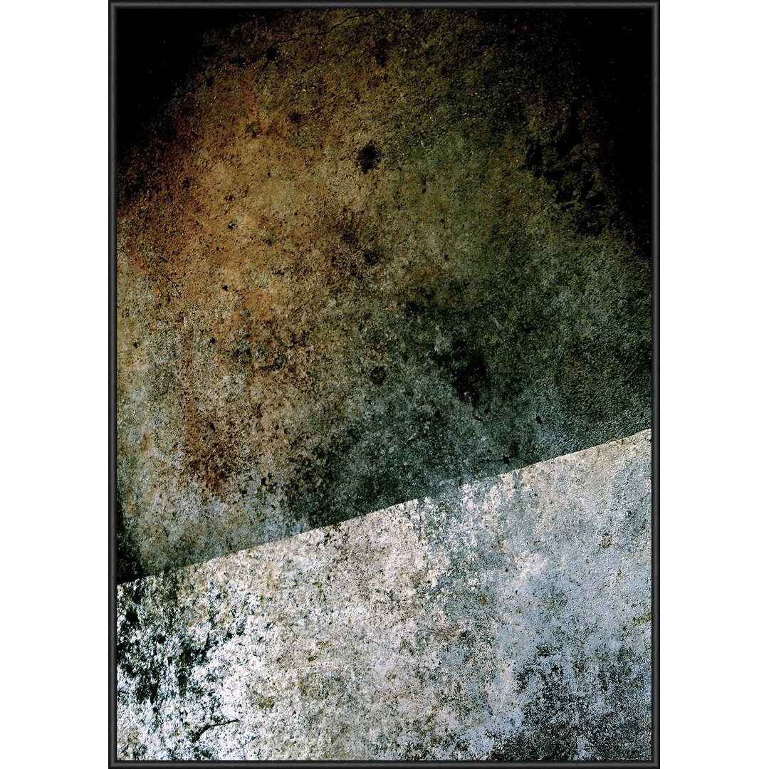 Gerahmtes Poster „Cement III“ von Nicole Gadiel, Kunstdruck