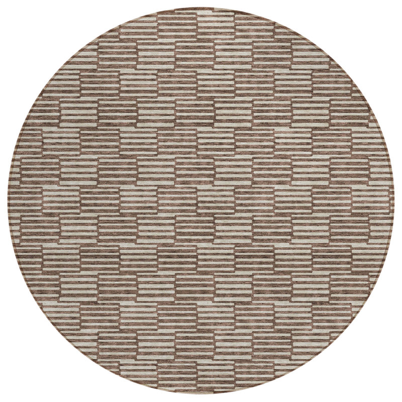  Maliana Area Rug, Round 8'