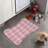 Pink Heartbeats - 1 Piece Bone Shape Feeding Mat