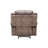 Zubaida Two Tone Chocolate Velvet Glider Recliner-820572521