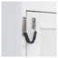 Lit escamotable simple avec 3 tiroirs de rangement - Lit mural blanc compact pour les petites pièces
