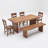 Solid Wood Live Edge Dining Table-739315280-739756617