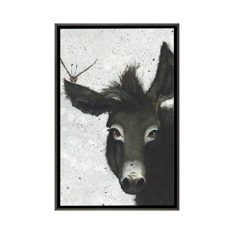 « Solidarity » par Maggie Vandewalle-reproduction d’art, Toile encadrée de bois rustique foncé, H 40 po x l 26 po x P 1,5 po