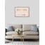Couture Road Sign Rococo Gold Blush - reproduction d'art textuel sur toile-32289512-32411835