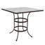 Tables Outdoor Square Bar Table-139493428-139493425