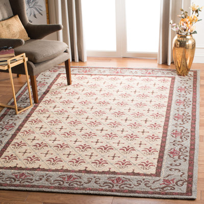 Taran Hand Hooked Performance Floral Rug