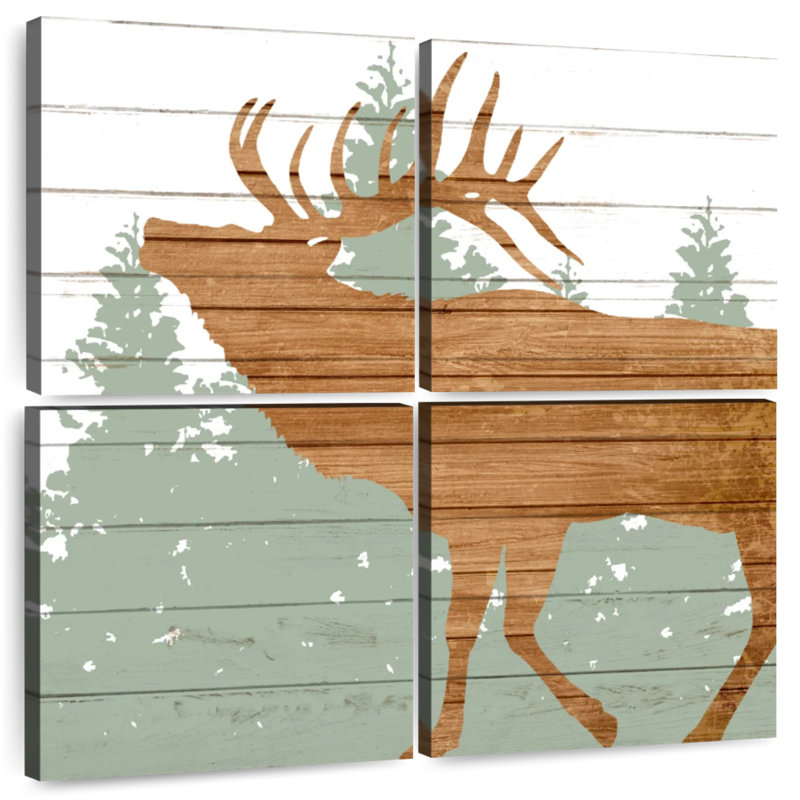 Brampt Woods III, 32" H x 32" W