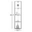 Lampe sur pied 64 po Fancy Edge-1948785131