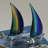 Marisol 2-Piece Assorted Set Decorative Glass Sailboats-42495472