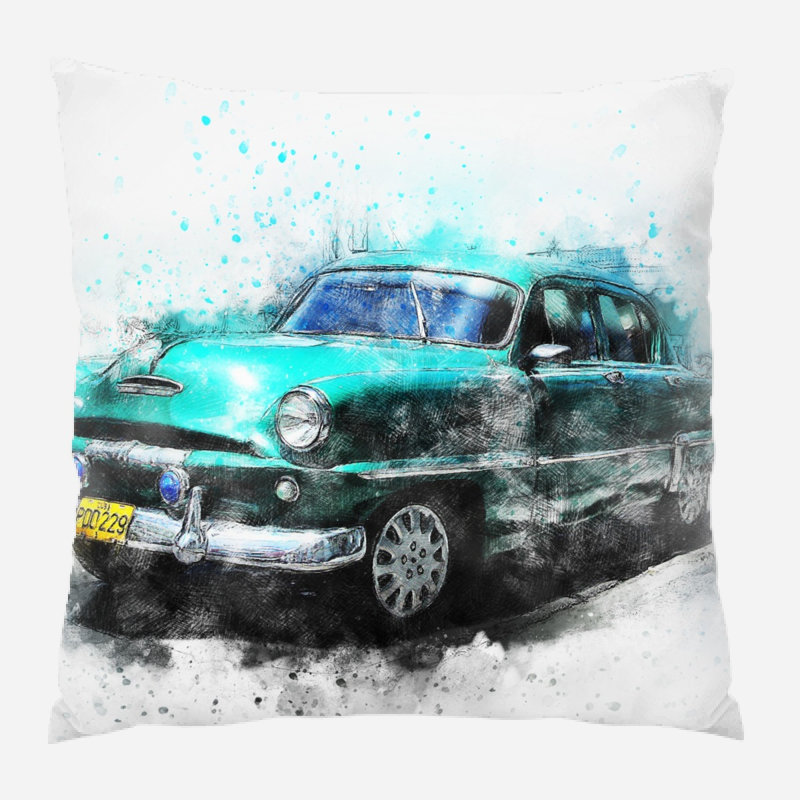 Coussin de voiture Morrissette, Microsuède, Intérieur