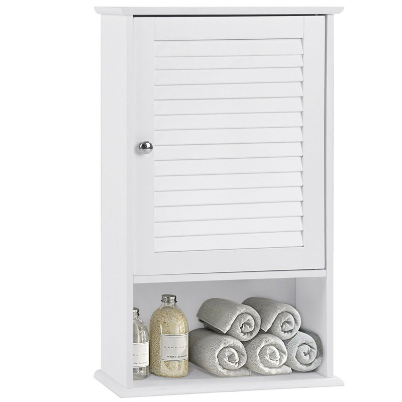 Armoire de salle de bain Moriyama, Blanc
